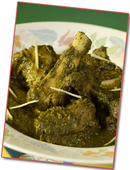 Dishes from Chef Chakravarty's Best of India